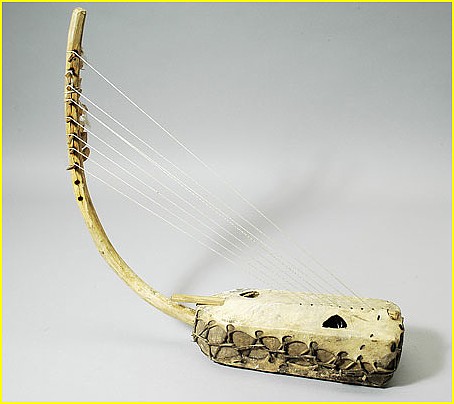 Harpe  sept cordes du Sud Soudan.