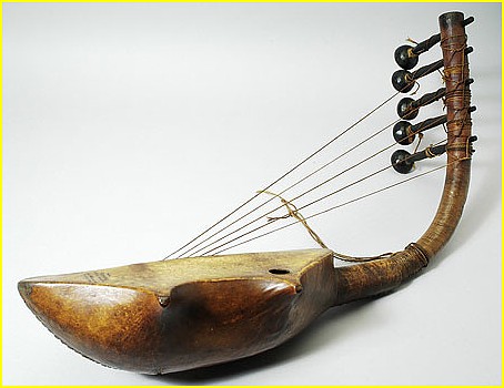 Harpe zande Bow du Sud Soudan.